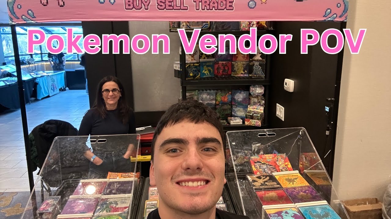 Pokemon Card Vendor POV: Woodbridge Super Show Day 2