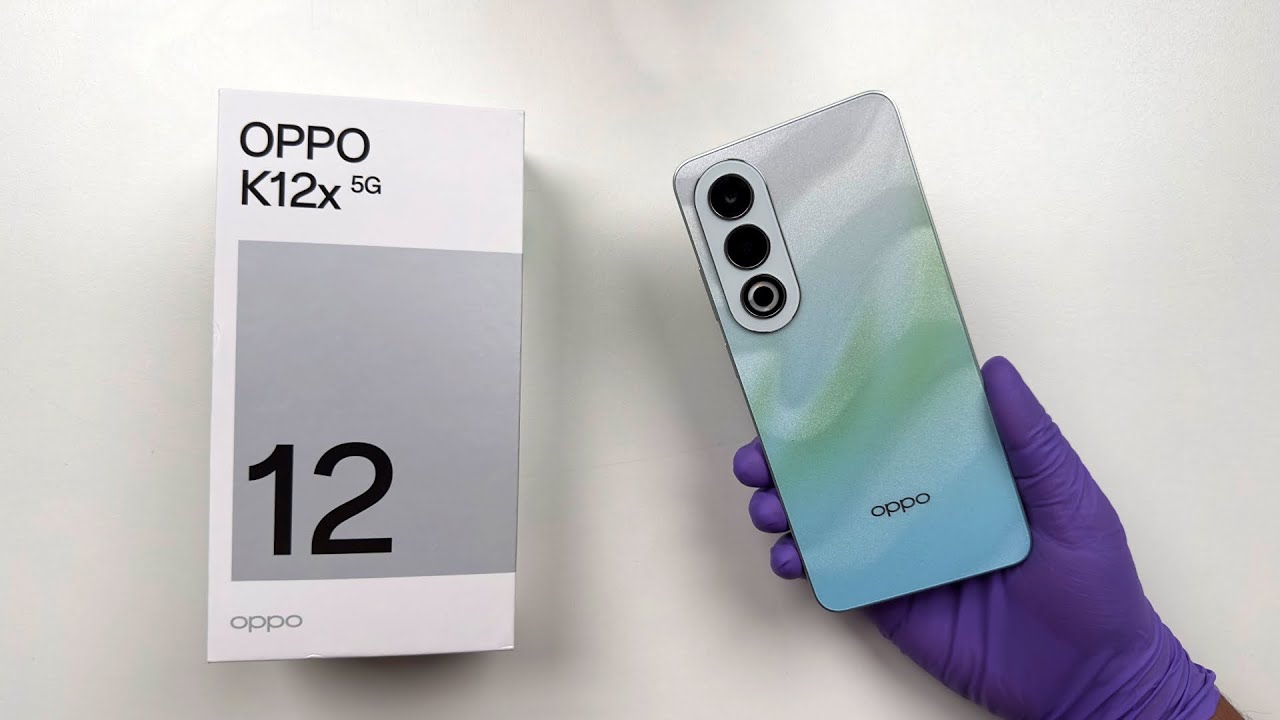 Oppo K12x 5G Unboxing - ASMR