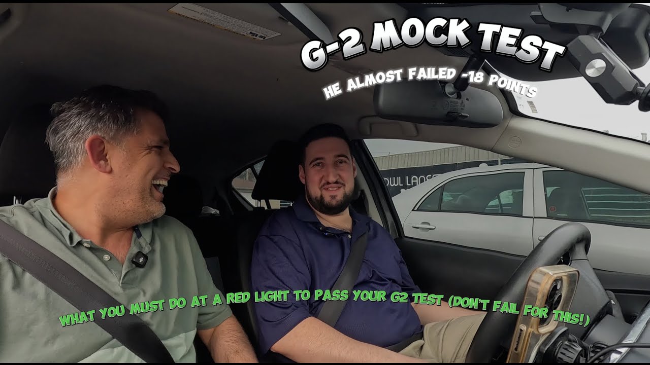 G2 Mock Test Windsor – Real Route & Real Mistakes (Watch Until the End!)