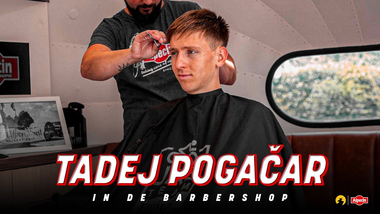 'Maybe I overtrained, then you're not happy all the time' | Tadej Pogačar in de Barbershop 💈⚡️