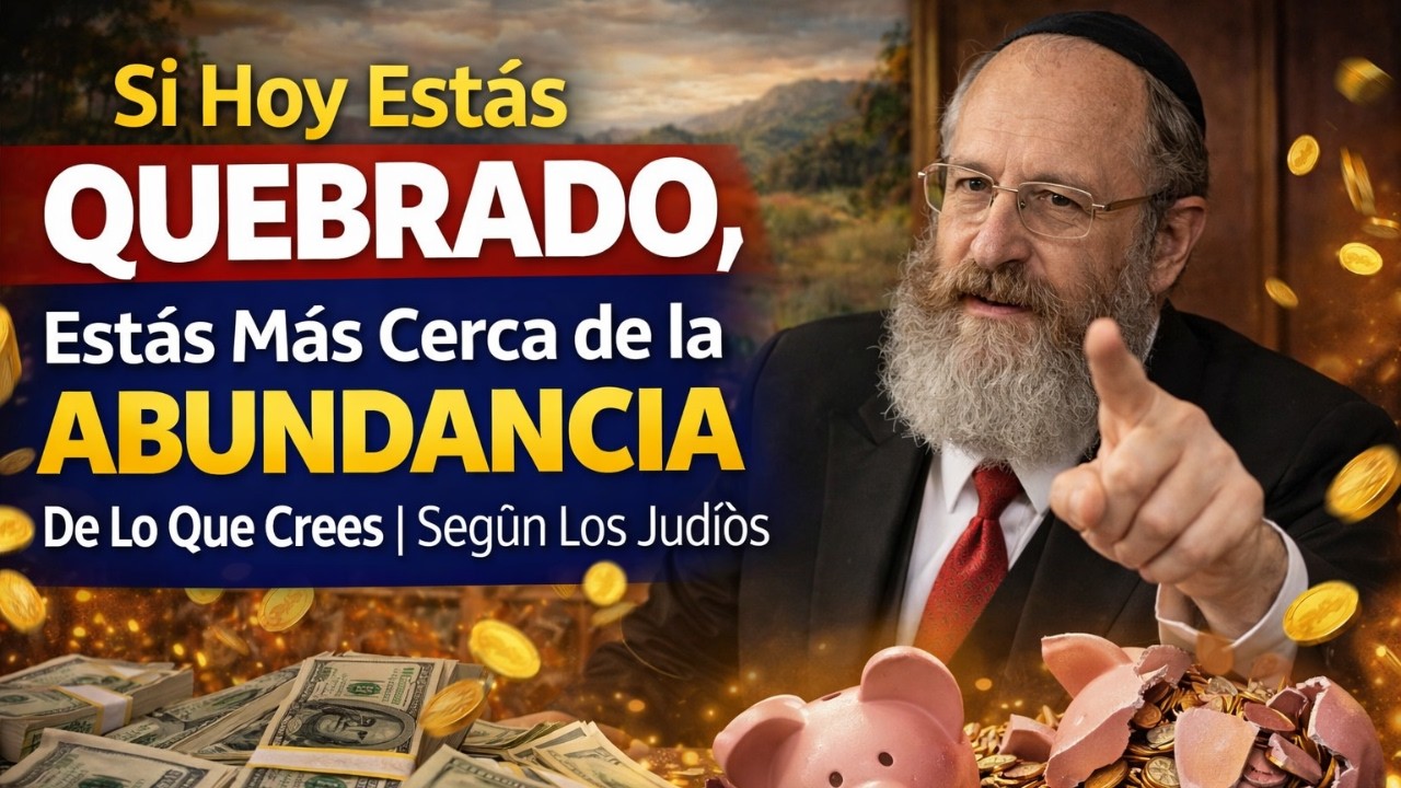 Si Hoy Estás Quebrado, Estás Más Cerca de la Abundancia de lo Que Crees   Según Los Judíos