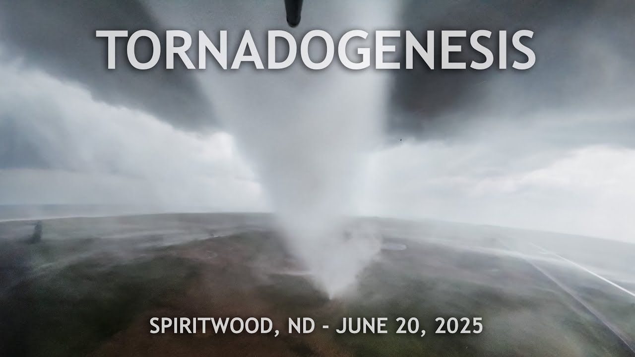 Inside the Spiritwood, ND tornado (genesis) - June 20, 2025