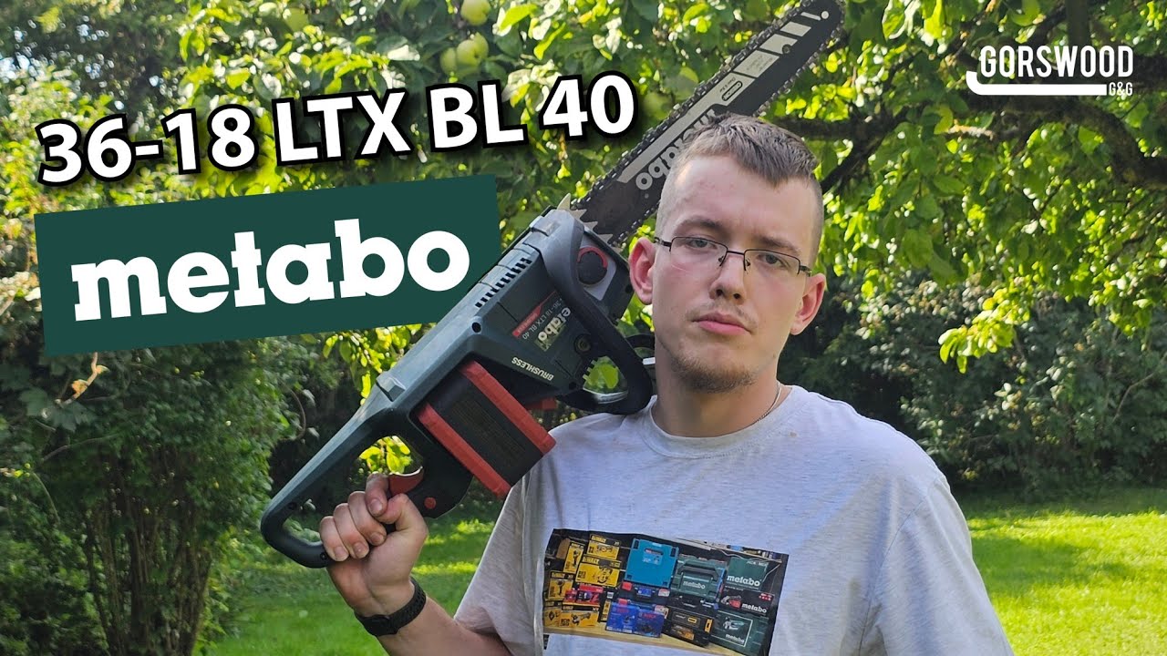 Īstais Zāģis? | Metabo MS 36-18 LTX BL 40 Akumulatora Ķēdes Zāģis