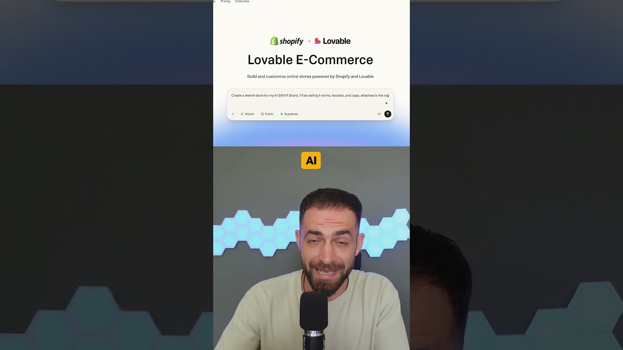 I Built a Shopify Store in Minutes... Just by Talking to AI
