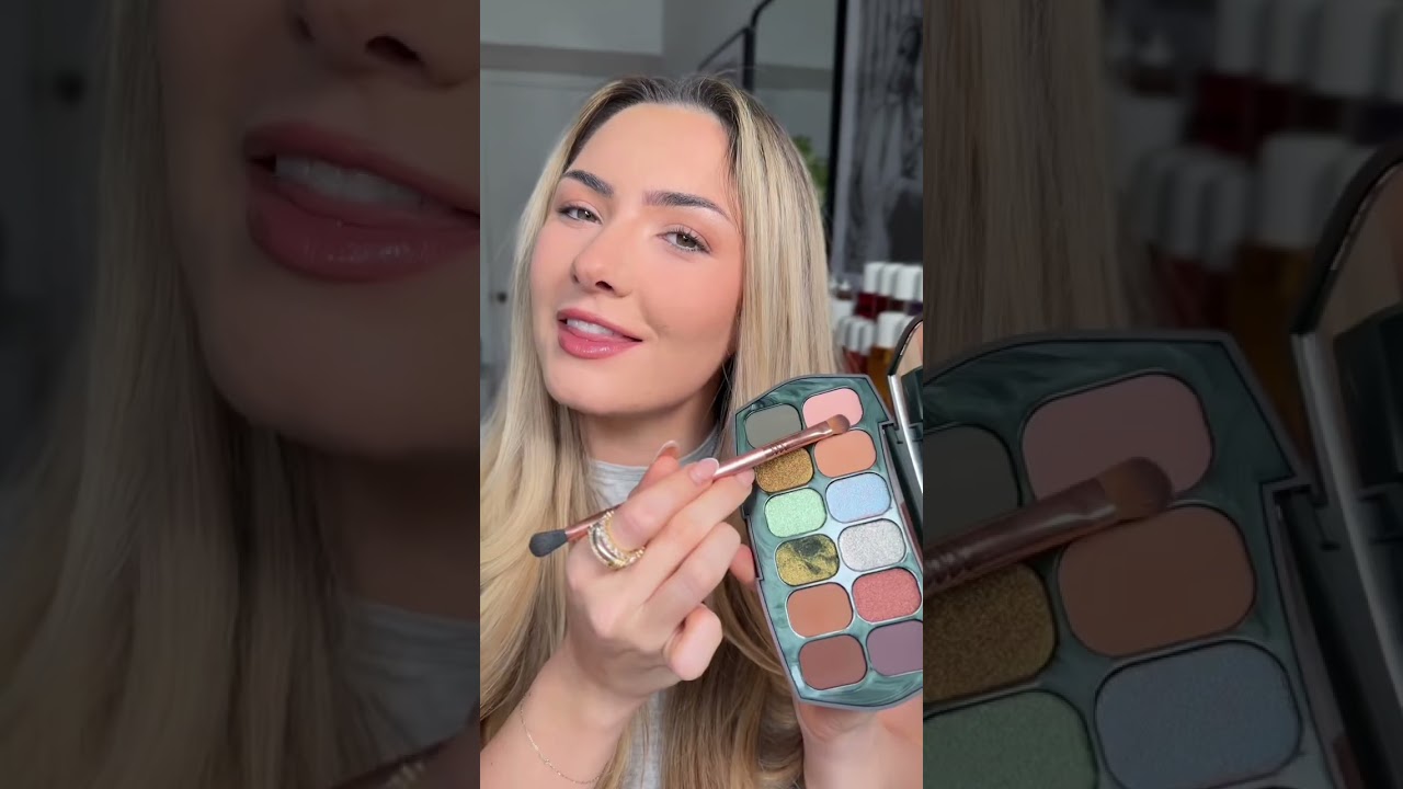Лимитированная серия!! 💚✨🎀 красота #rembeauty #wicked #rembeautyxwicked #eyeshadowtutorial
