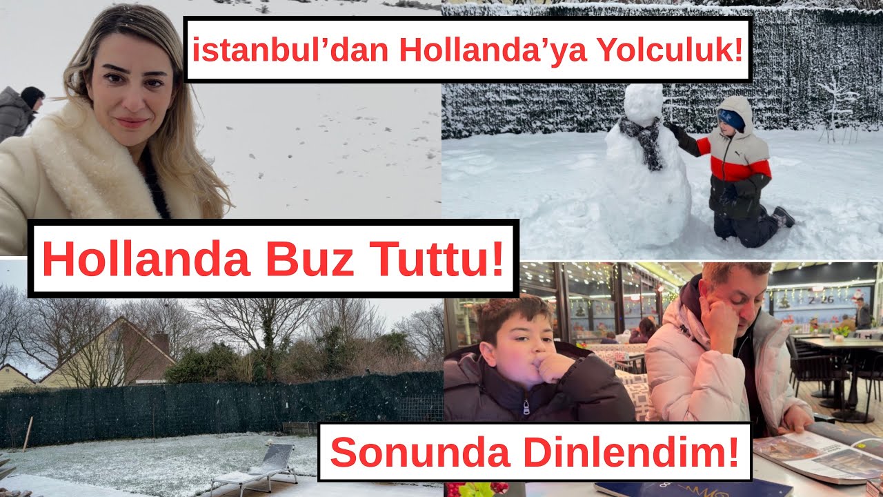 istanbul-Kusadasi-Hollanda! Bu Nasil Vlog😂Evimizi Ozledik! Gece Ucusumu❓❌Asla ❌