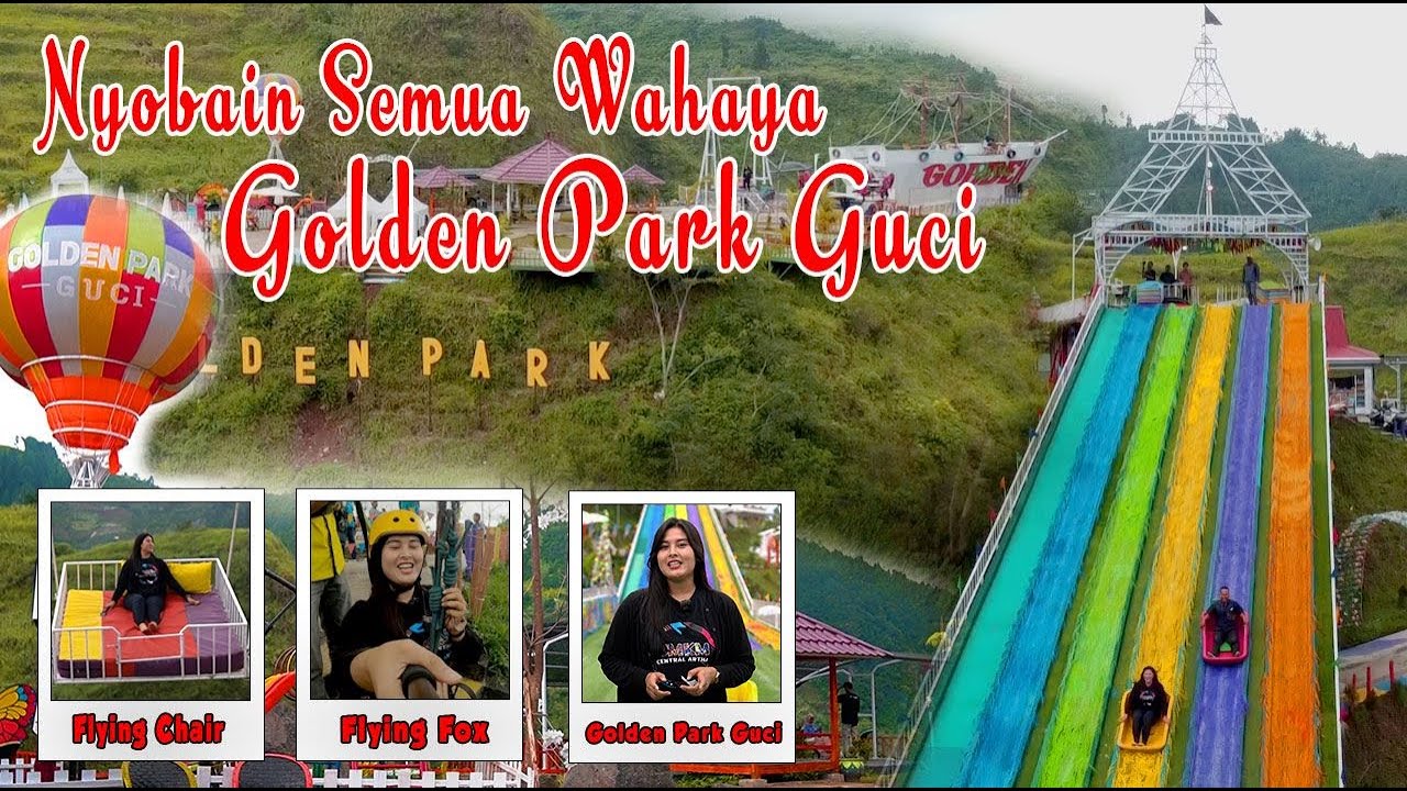 WISATA GUCI TEGAL I PEROSOTAN PELANGI VIRAL DI GUCI I GOLDEN PARK GUCI I REVIEW LENGKAP 2023