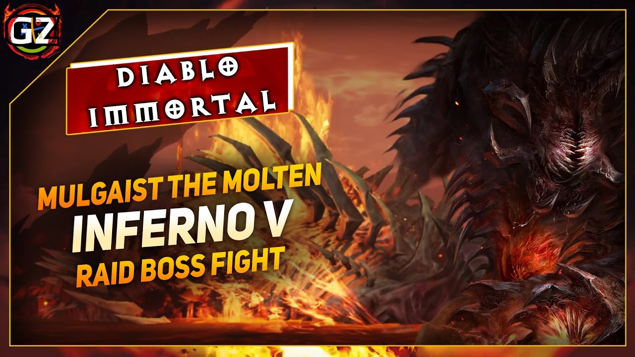 First Look at Mulgaist The Molten | Raid Boss - Inferno 5 - 47k CR | Diablo Immortal