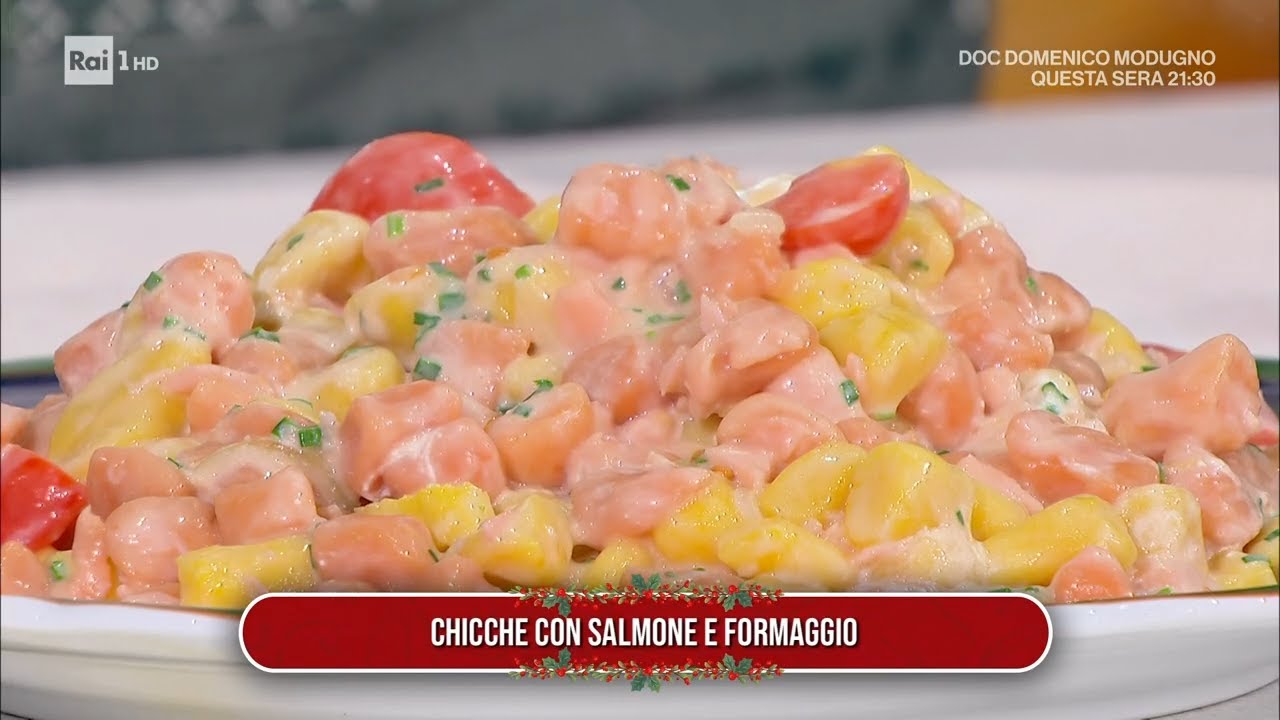 Chicche con salmone e formaggio - &Egrave; sempre mezzogiorno 27/11/2024