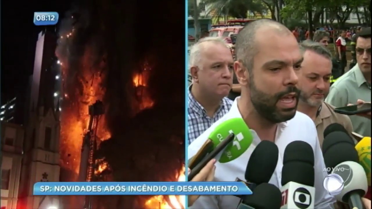 Prefeitura de São Paulo encaminha moradores de prédio que desabou para abrigos