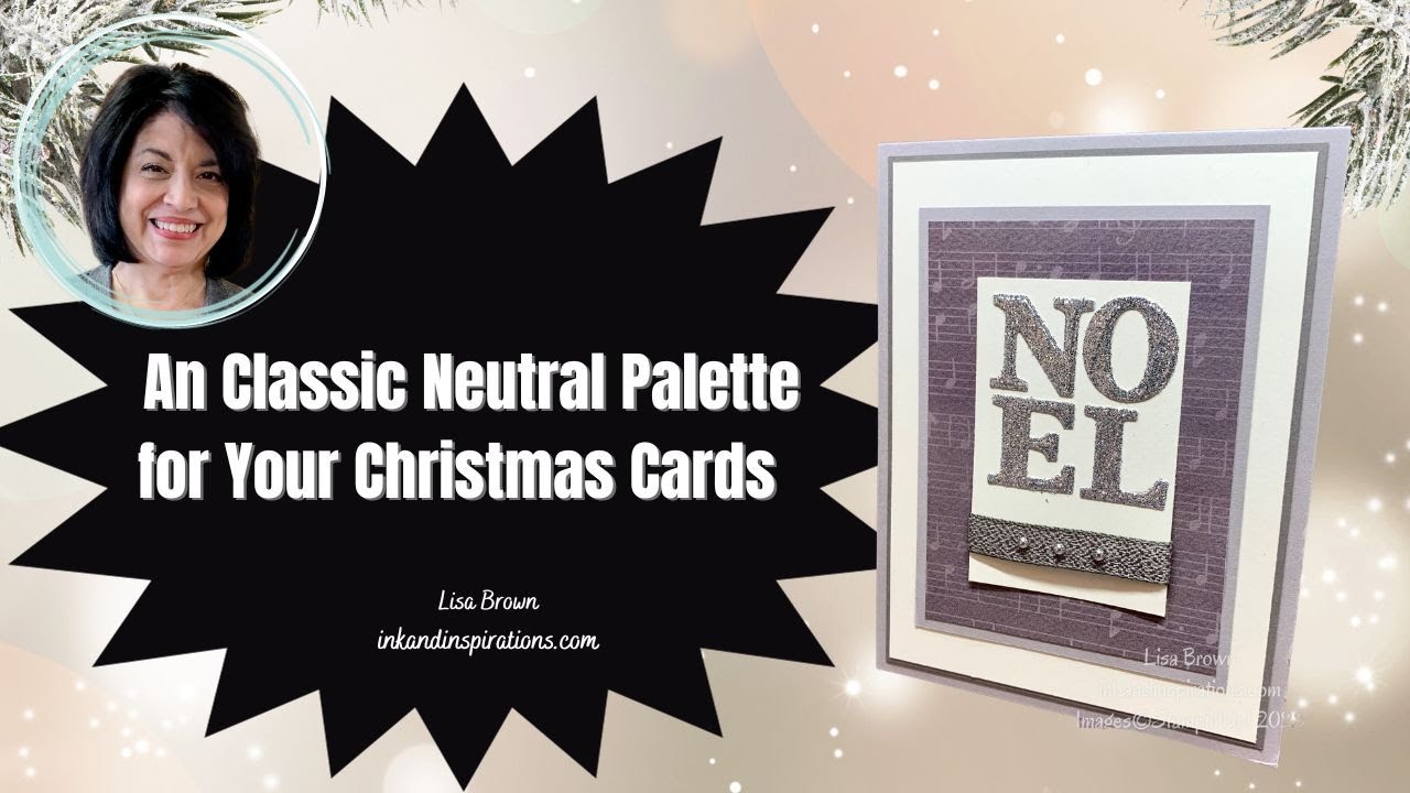 A Classic Neutral Palette for Your Christmas Cards