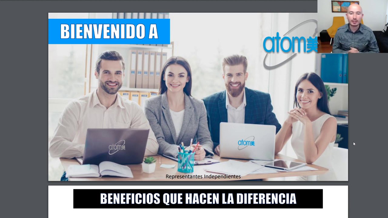 Presentaci&oacute;n de negocio Atomy express