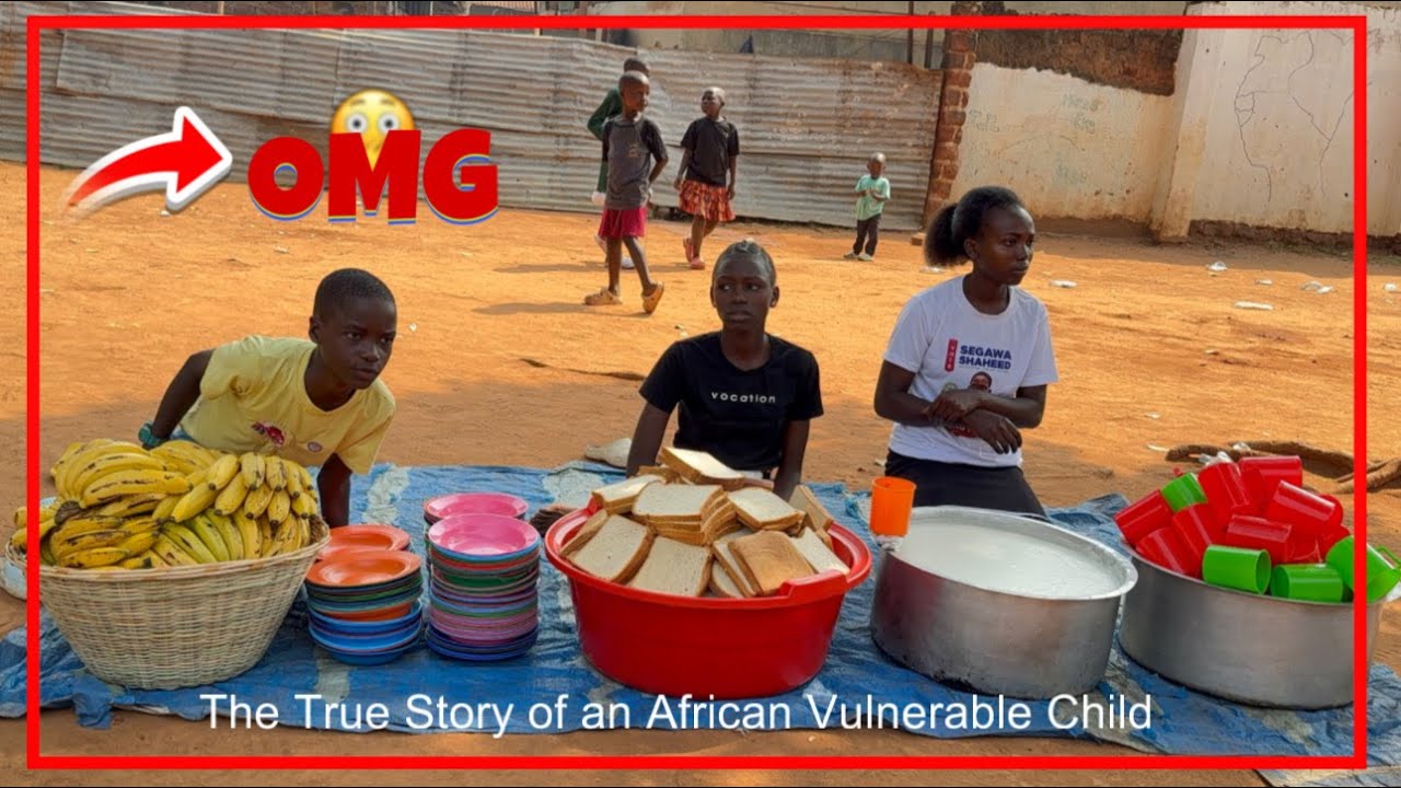 Day in a life of African Vulnerable Children (Giving Love & Support to those who need it most)