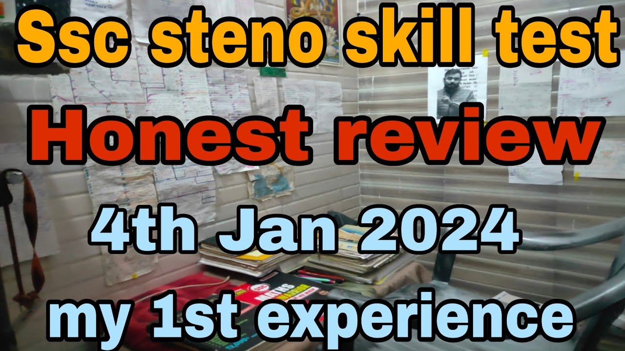 ssc stenographer skill test📚 honest review|ssc stenographer 2024 full strategy|life of ssc aspirant