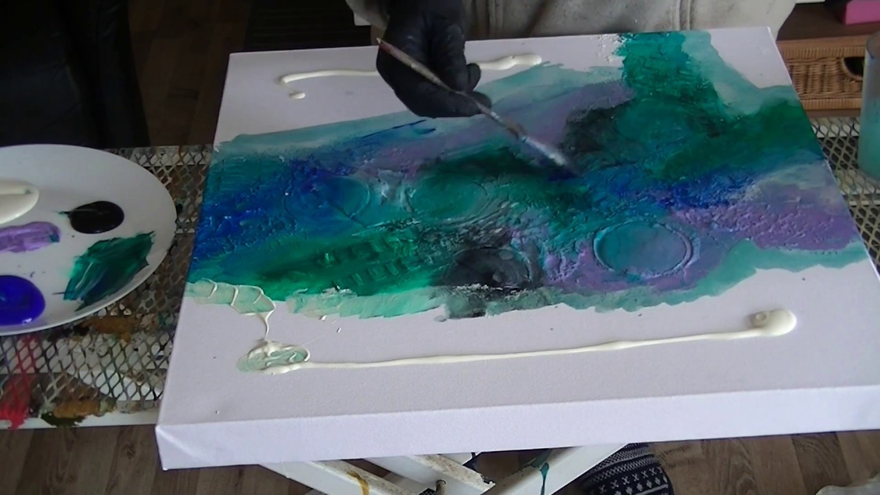 Abstrakt, Strukturen /Abstract painting, Structures