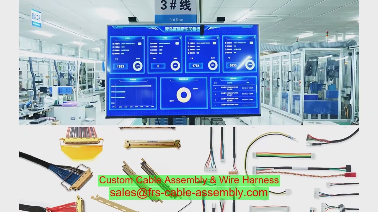 Оптоволоконная кабельная сборка Cat6A Ethernet HARTING Han KZ Cross-vehicle Data Sync Cable Assembli