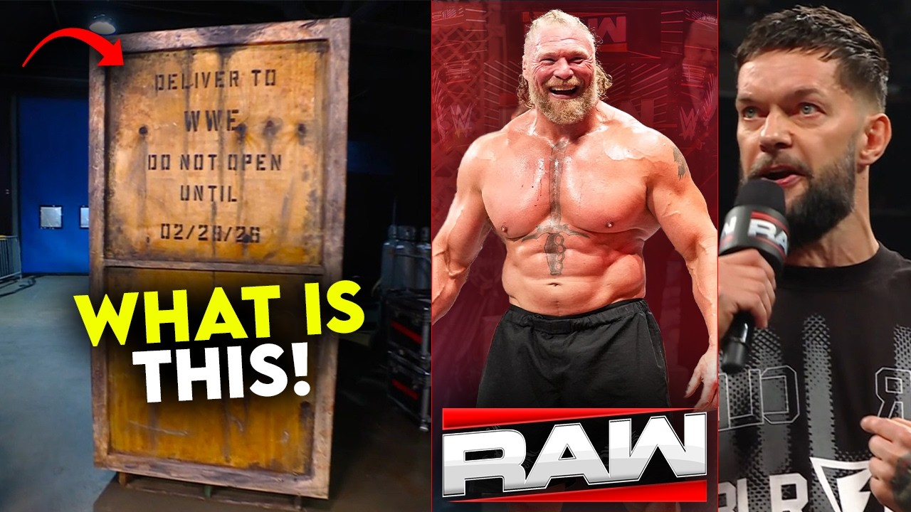 *MYSTERY CRATE* What Is This? 🤯 | Brock Lesnar RAW RETURN, Finn Balor LEAVING Judgement Day | WWE