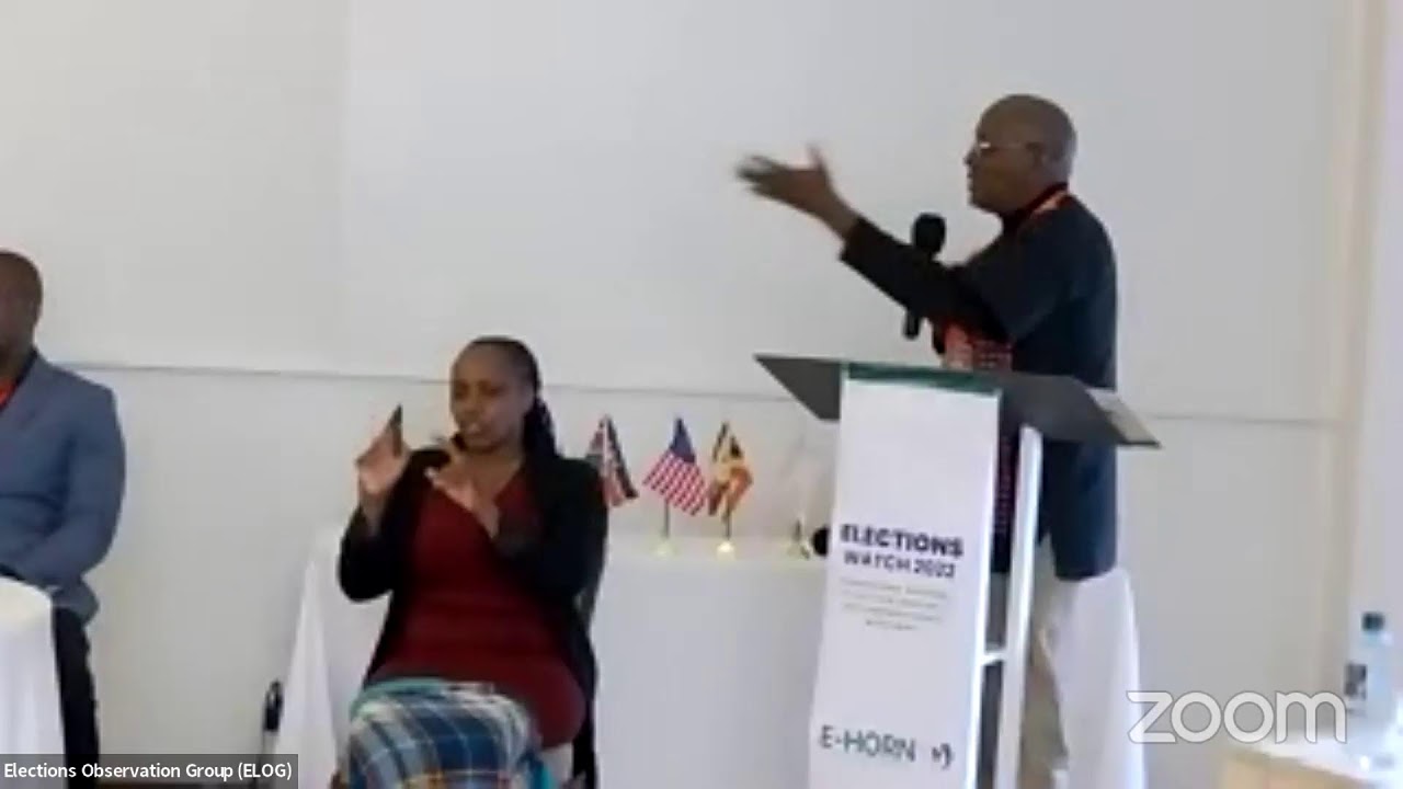 E-HORN ELECTIONS WATCH2022 REGONAL SYMPOSIUM ON ELECTORAL INSECURITY & CAMPAIGN FINANCING MONITORING