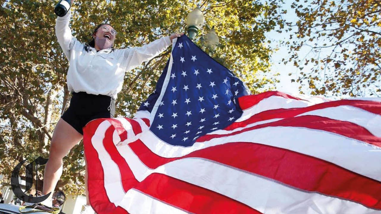Oakland Residents Celebrate Biden-Harris Election Victory