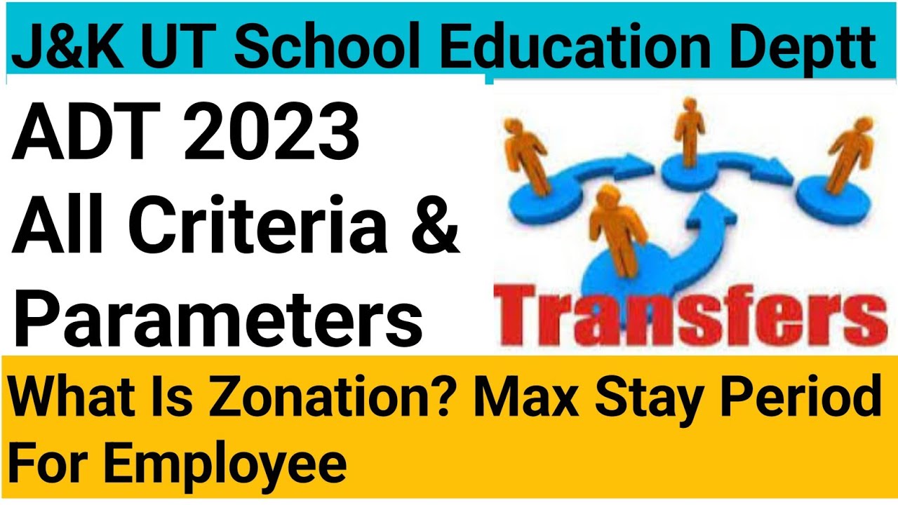 Good News ATD 2023, School Education Deptt .Govt Out Transfer Policy For Teachers.All Criteria