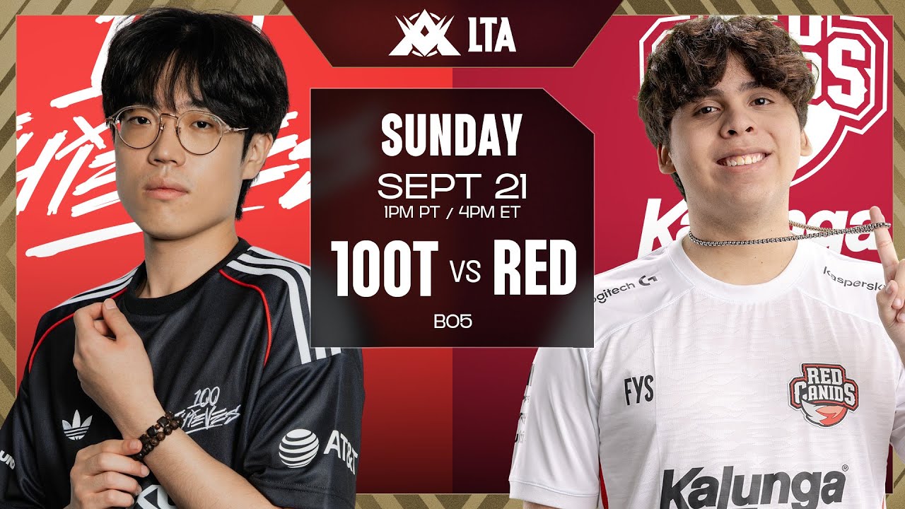 LTA Playoffs Elim. Match | 100T vs RED