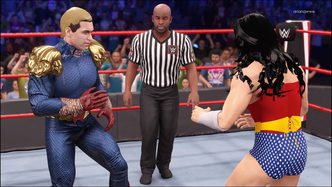 ⭐ WWE 2K22 - Wonder Woman vs Homelander ⭐