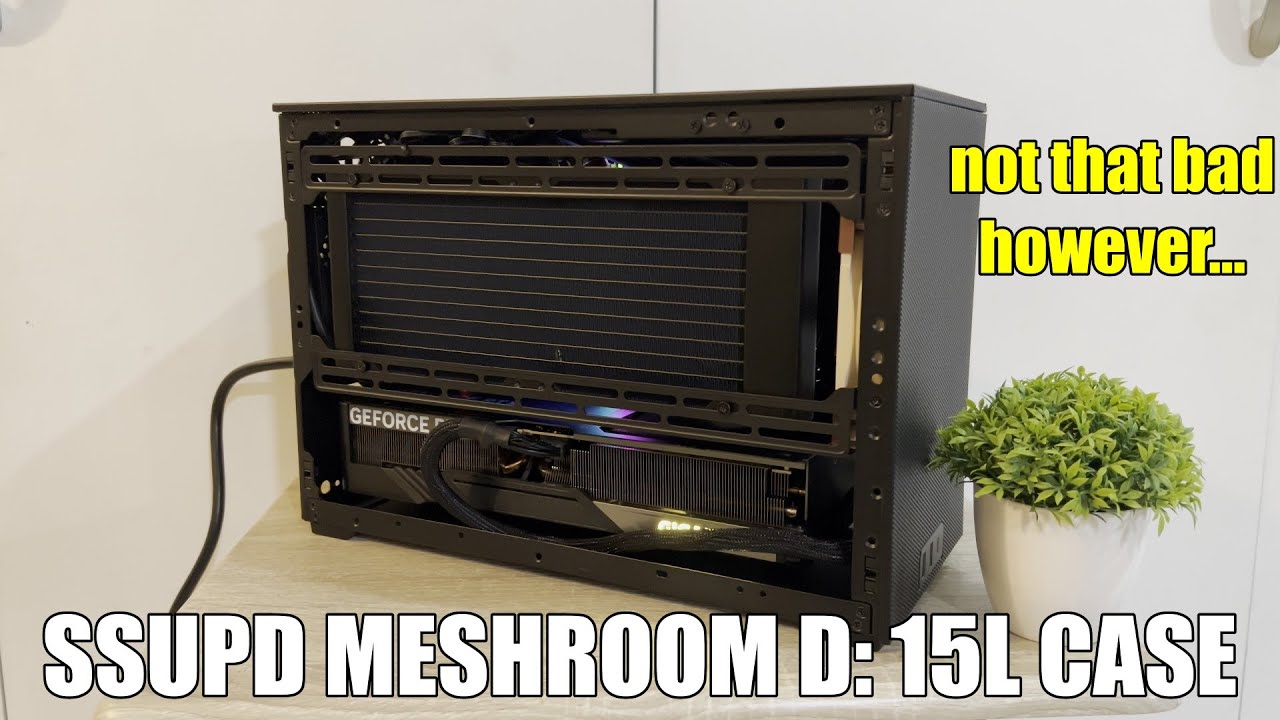 SSUPD Meshroom D | Сборка 15L SFF ITX | Температурные тесты