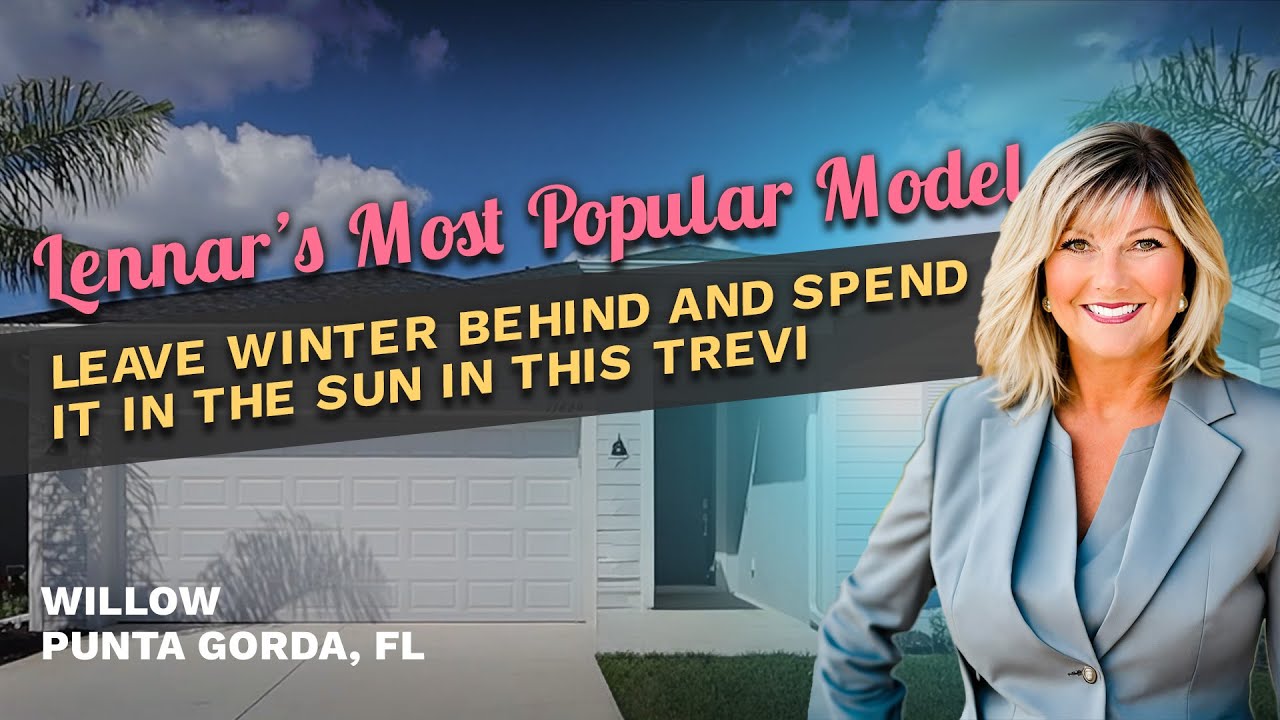 Best-Selling Lennar Floorplan! Trevi Model • Quick Move-In • Willow Punta Gorda