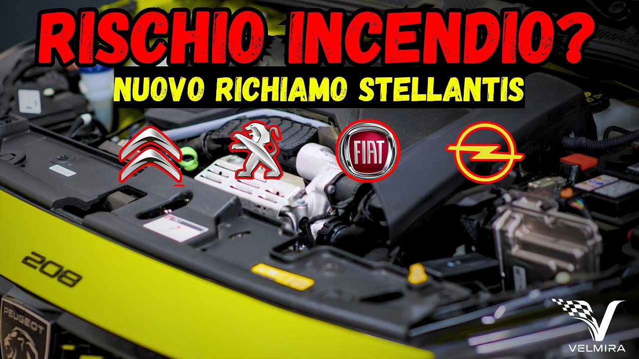 ENNESIMO Problema al motore PureTech Gen 3: rischio INCENDIO, nuovo richiamo Stellantis