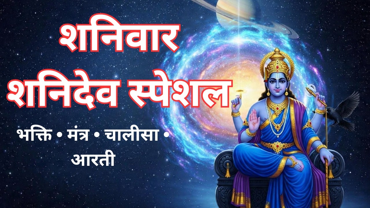 शनिवार शनिदेव स्पेशल | Shani Dev Bhajan, Mantra, Chalisa, Aarti | Shaniwar Special