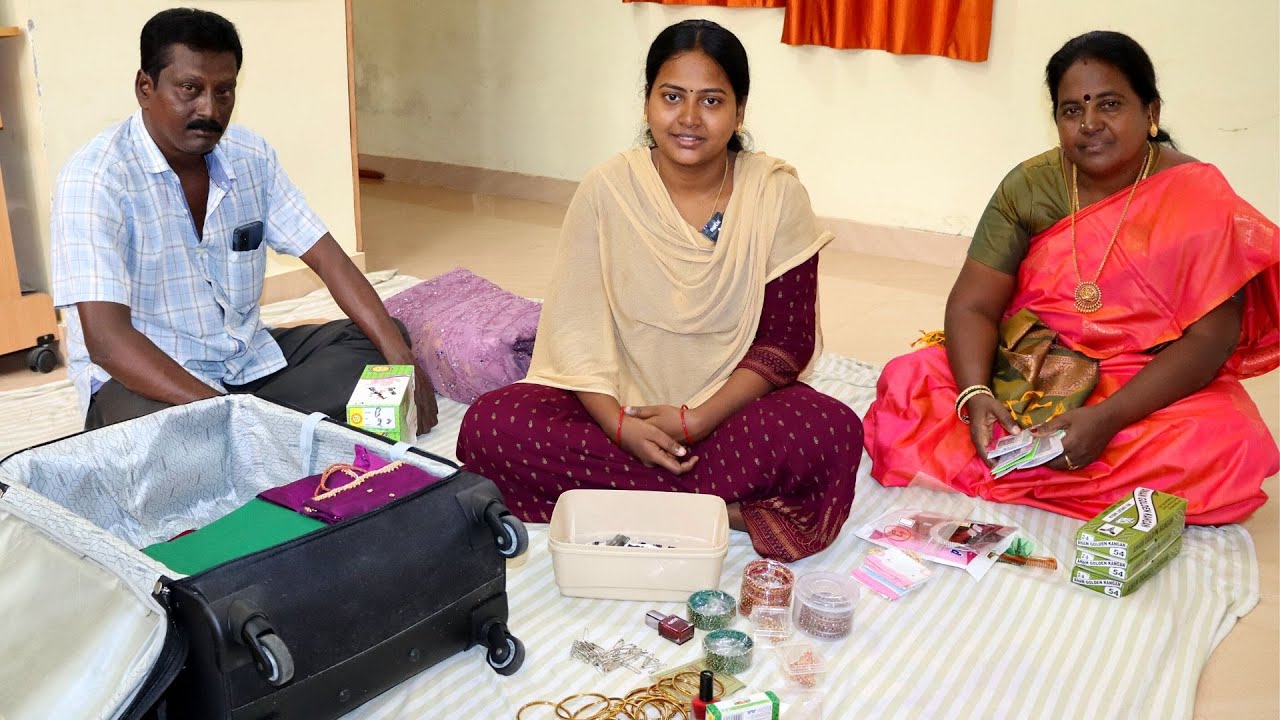 😍கல்யாணத்துக்கு எல்லாம் எடுத்து Packing பன்றோம் Wedding Dress Accessories Packing Tips😍