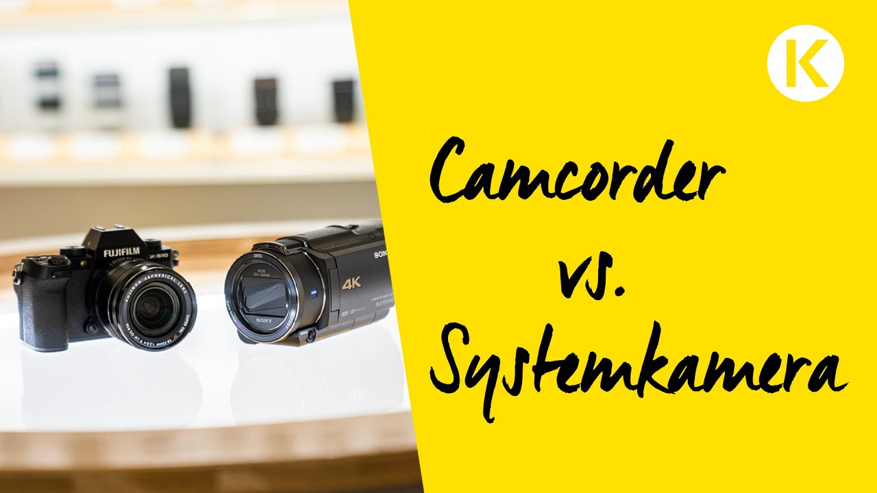 Camcorder oder Systemkamera - Was ist besser für Video?  | Foto Koch