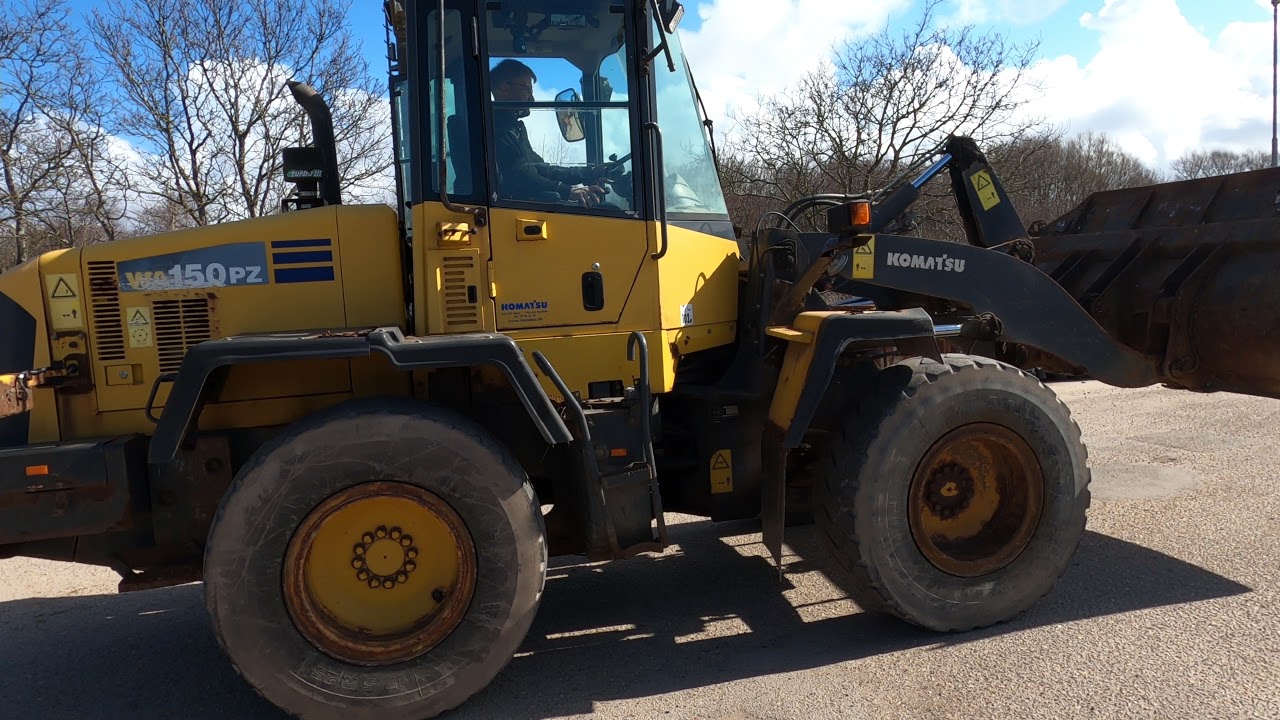 Komatsu WA 150 PZ Wheel  Loader -Kapow online Auctions