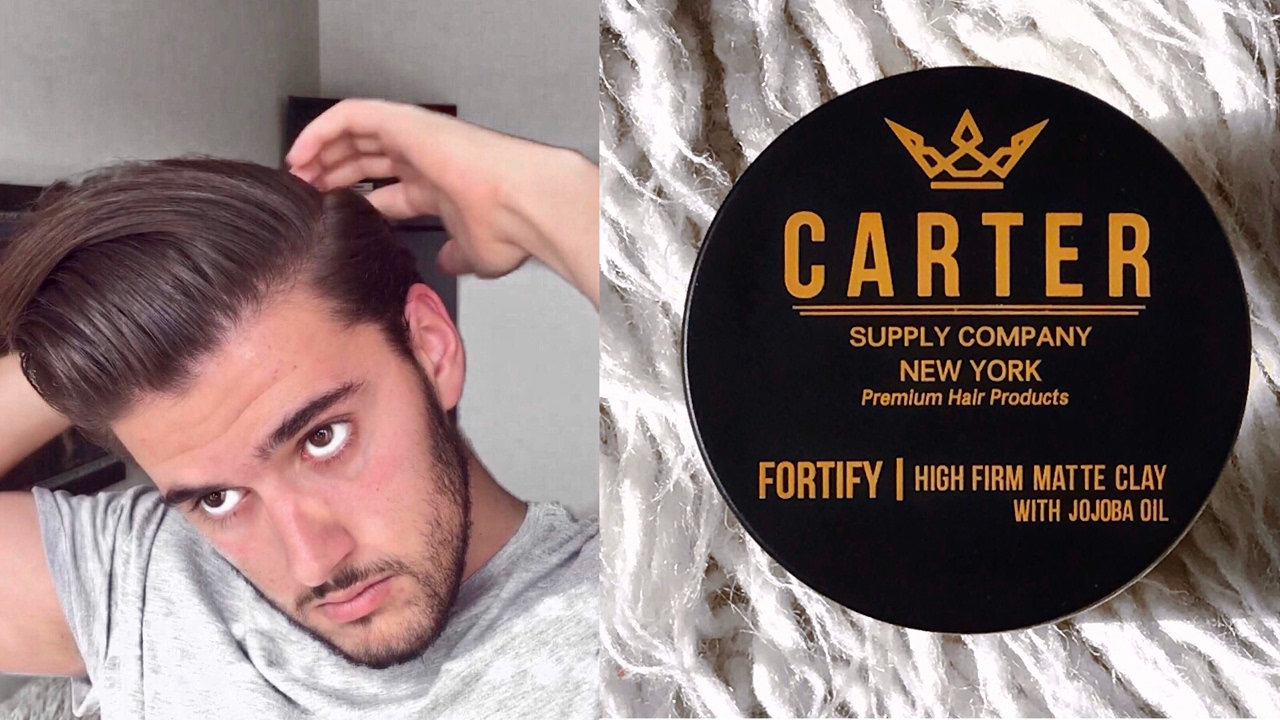 Carter Supply Co Fortify Review and Hairstyle | Great Clay | Mens Hair 2017