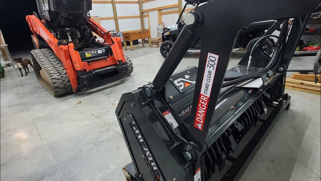 Kubota 97-2 Case Drain Upgrade for my Shearex Forestry Mulching Head. #Shearex #forestrymulching