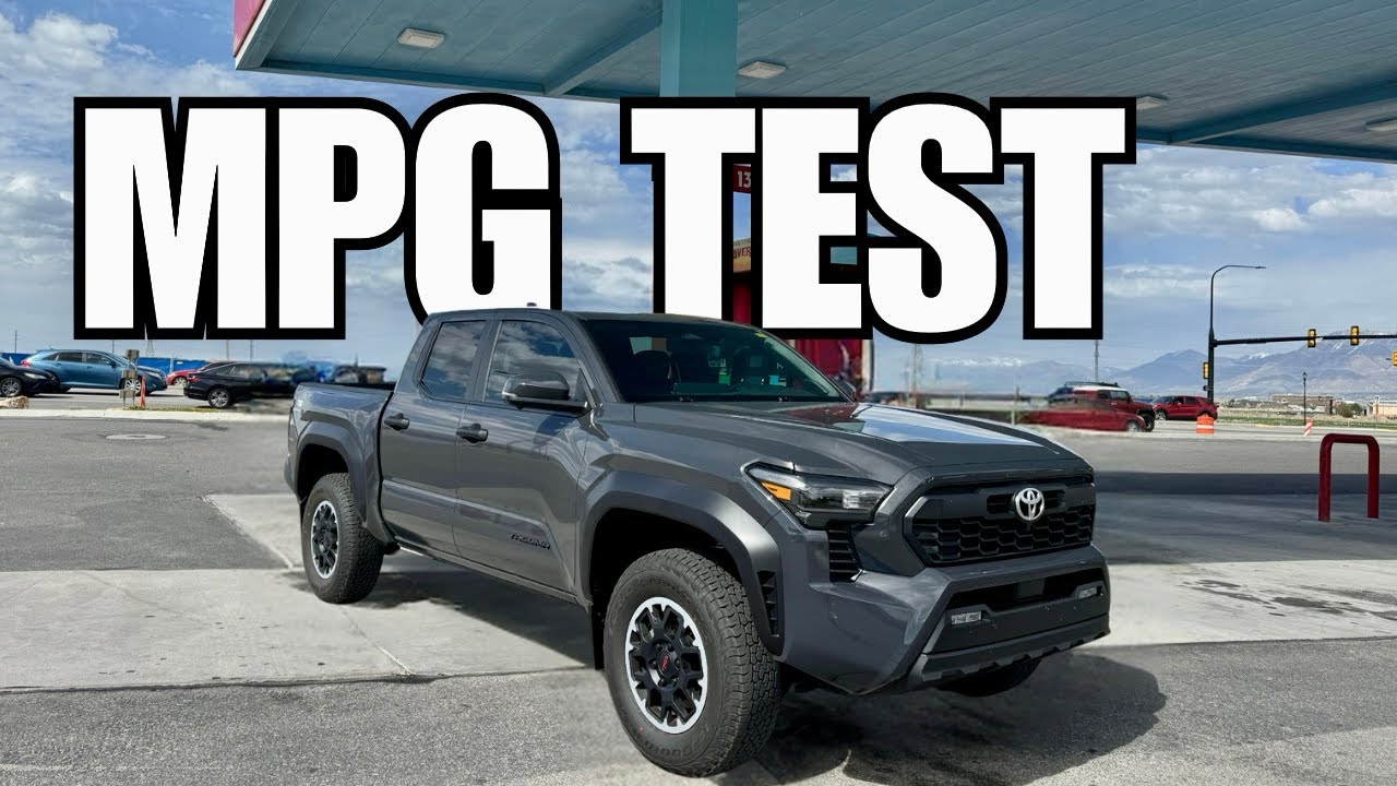 Не могу поверить, что у меня такой расход топлива на Toyota Tacoma 2024 года!