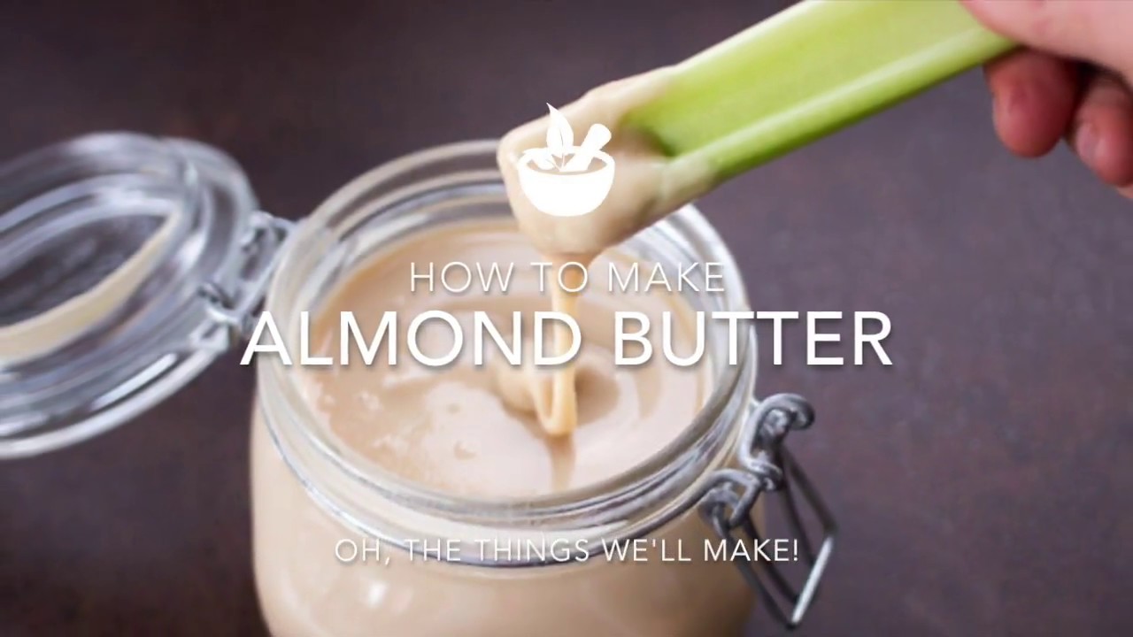 Creamy DIY Almond Butter