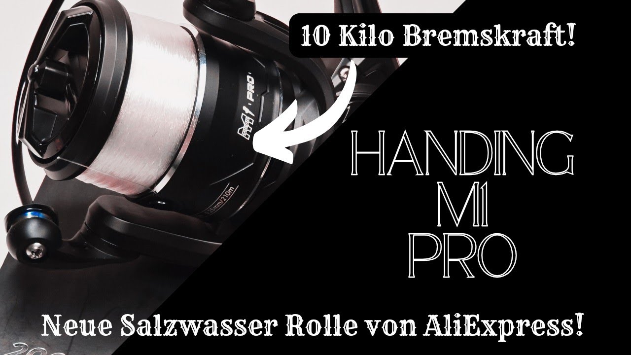 HANDING M1 Pro | Salzwasser Rolle von Aliexpress!