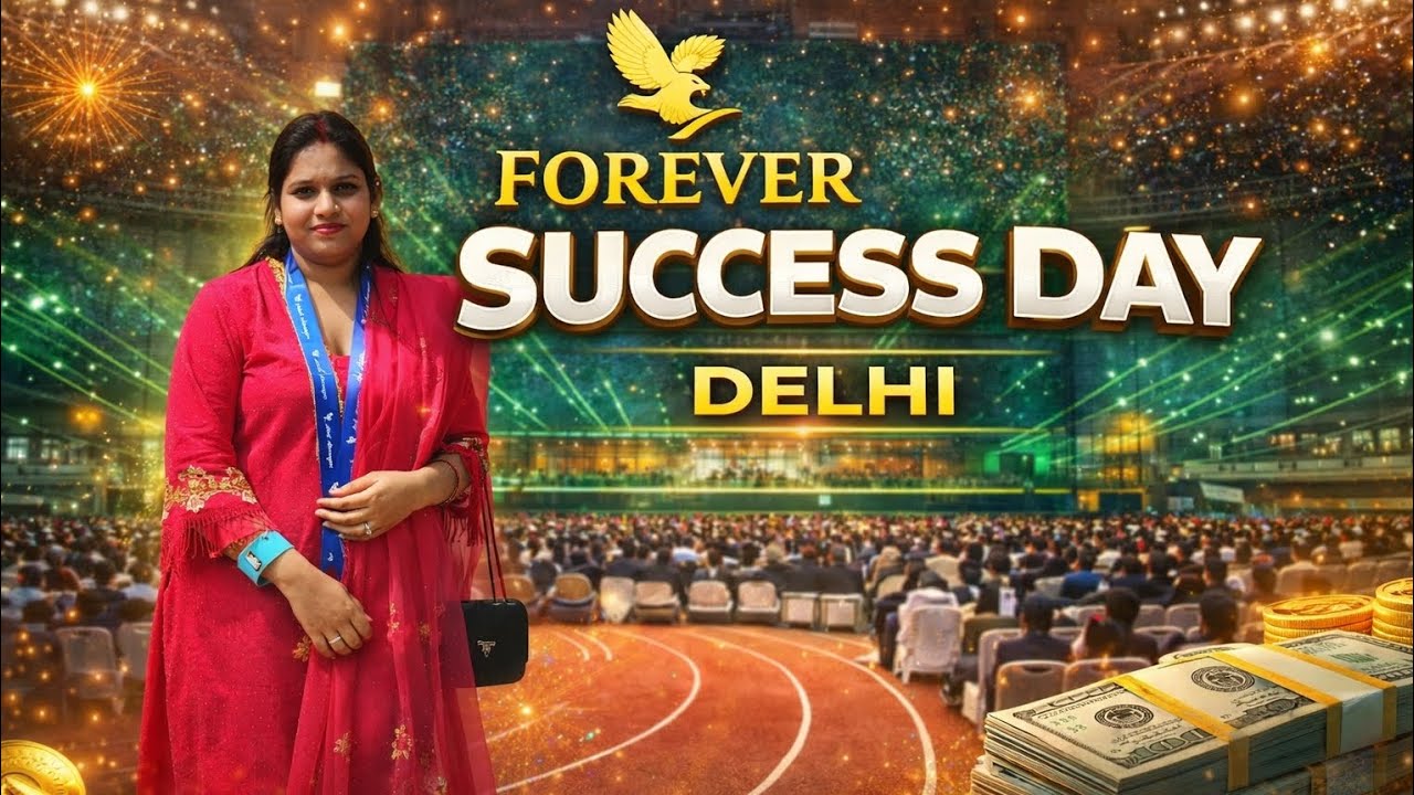 // Forever living success day in delhi // bht enjoy kiya // Tlf creater team say meet-up hua // 