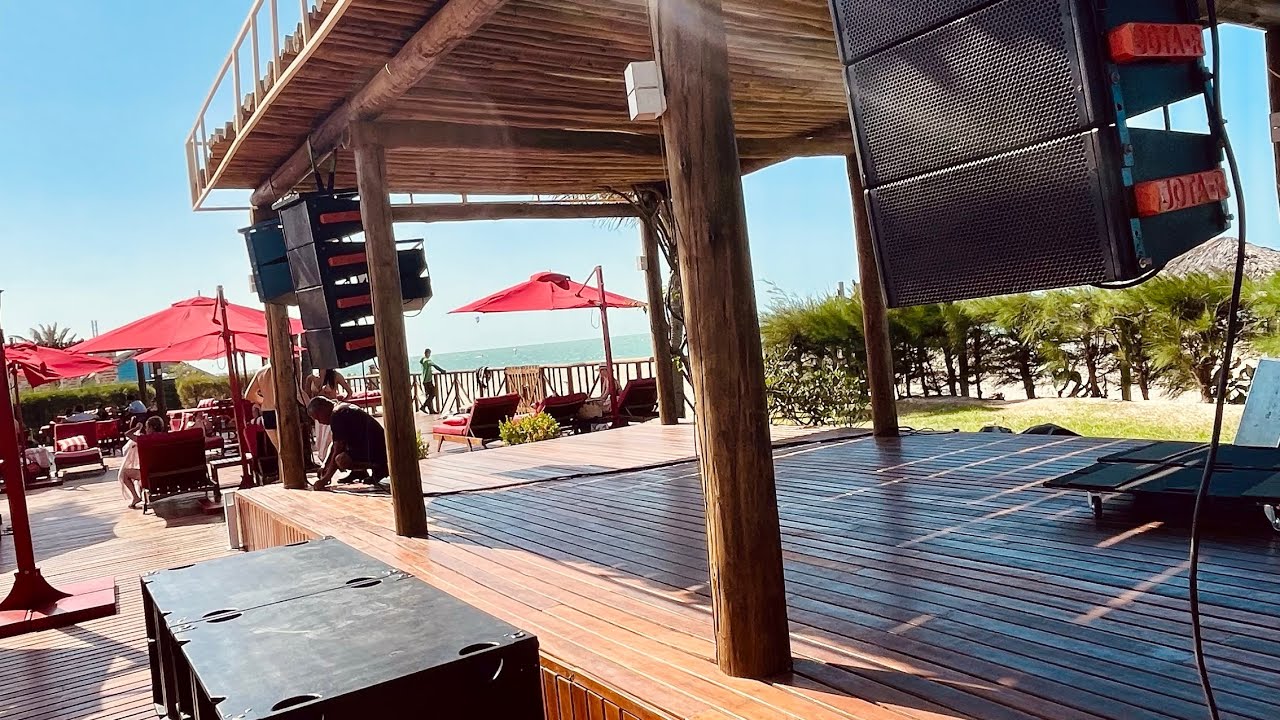 Como sonorizar eventos em hotéis: Distribuição de Line Array e Subs