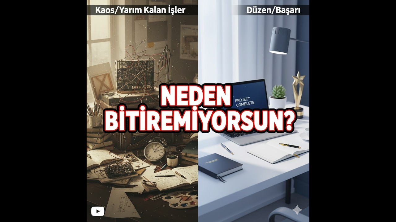 Bitirme Sanatı Bölüm 1: Her Şeye Başlayıp Hiçbir Şeyi Bitiremiyor musunuz? İşte Çözümü!