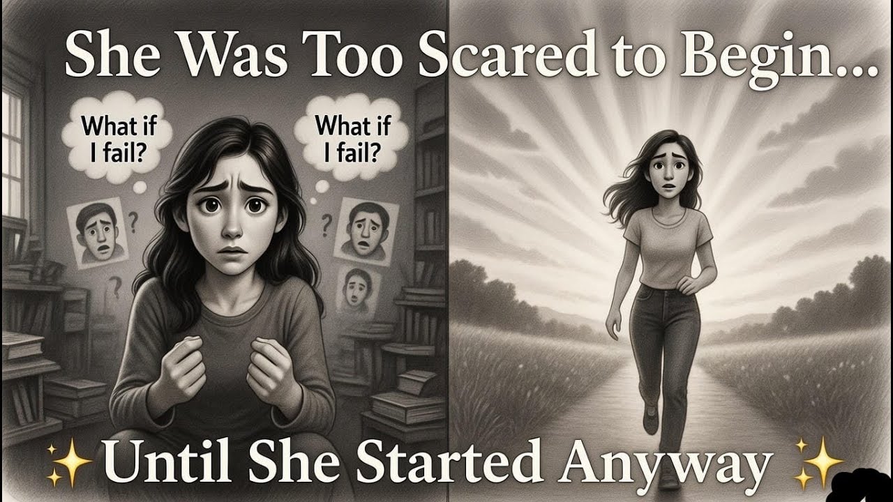 ‎She Was Too Afraid to Start – But When She Did, Everything Changed (Emotional Motivational Story)