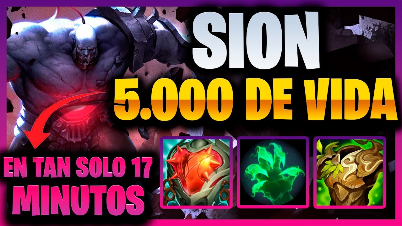 LA FORMA MAS RAPIDA DE LLEGAR A 5K DE VIDA CON SION