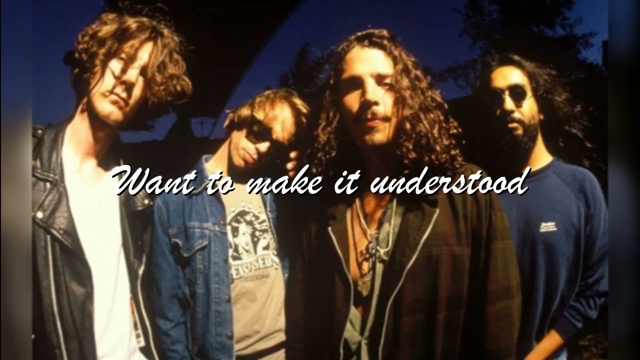 Soundgarden - Blow Up The Outside World (lyrics)