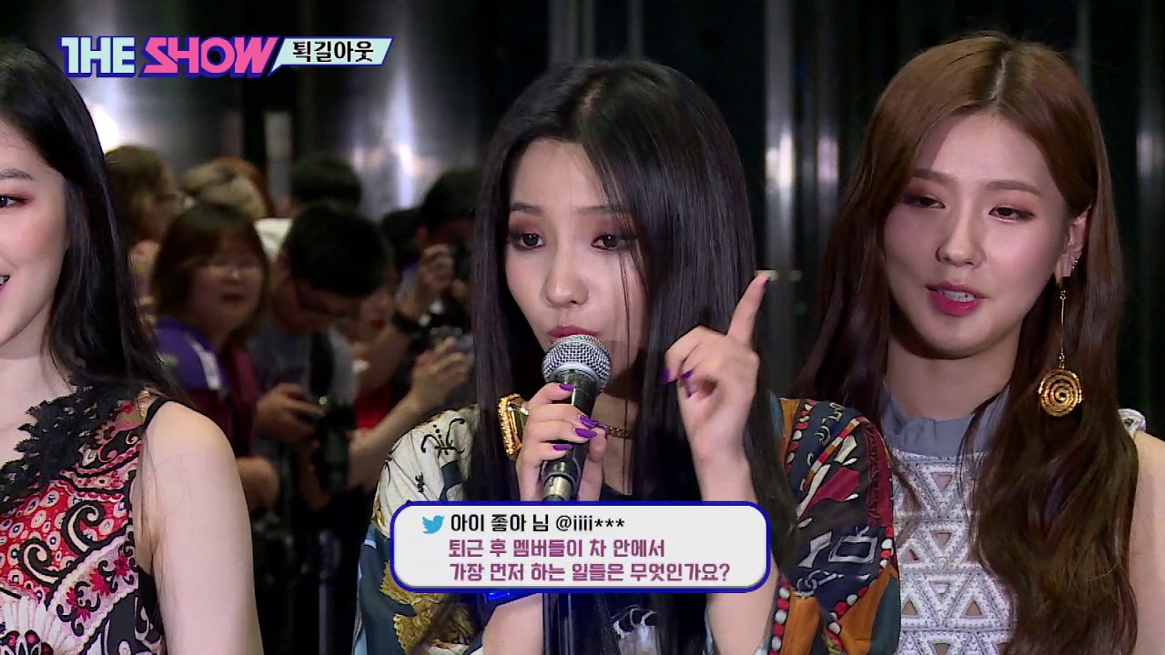 (G)I-DLE, (여자)아이들, The Show; On the Way Out! (180904)