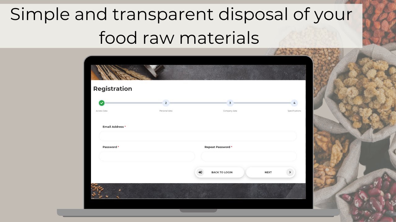 How to list your food raw materials on LEROMA (German B2B Marketplace)