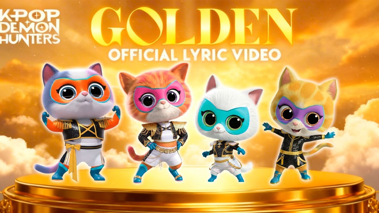 GOLDEN SUPERKITTIES The Most Adorable K Pop Glow Up! 🐱💎