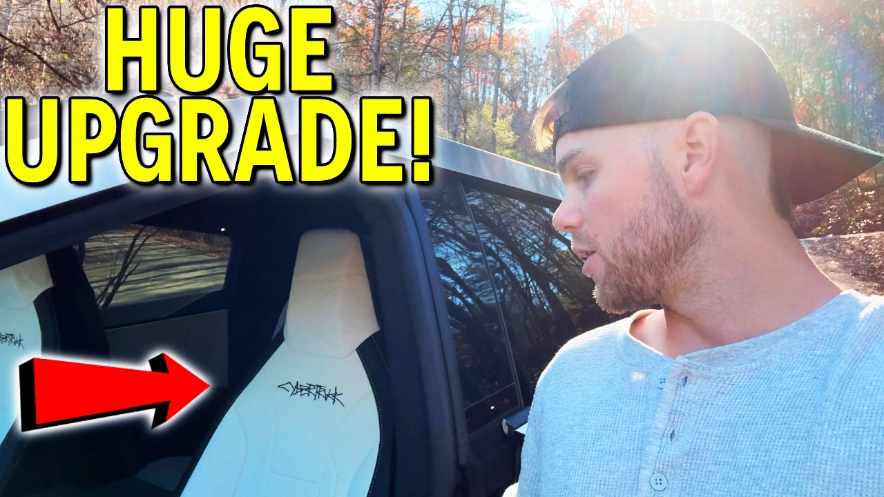 How To Get White Seats In Your Cybertruck!
