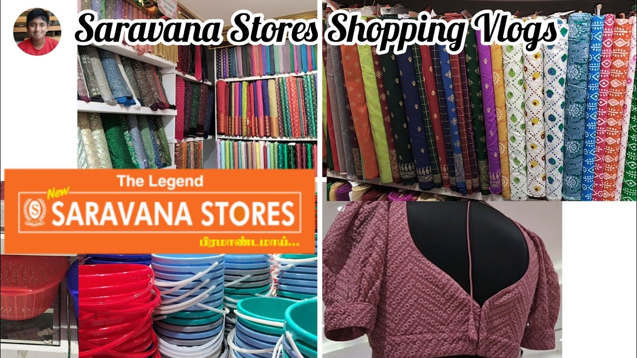 Chennai Best Blouse Materials Collection/Legend Saravana Stores Padi/Padi Saravana Stores/Shopping