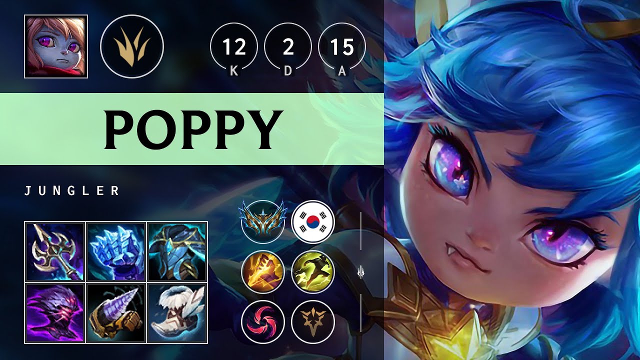 Poppy Jungle vs Naafiri - KR Challenger Patch 25.08